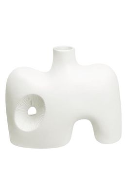 Renwil Mariner Decorative Ceramic Vase in Off-White