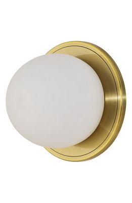 Renwil Round Wall Sconces in Hugo Antique Brushed Brass