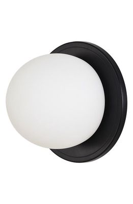 Renwil Round Wall Sconces in Sybil Matte Black