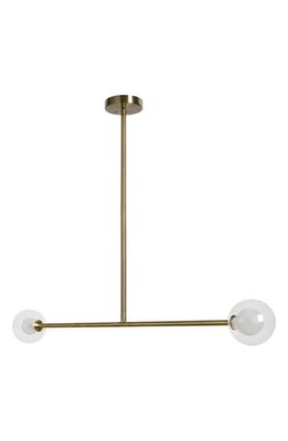 Renwil Thiago Ceiling Light Fixture in Antique Brass