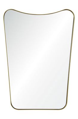 Renwil Tufa Mirror in Gold Powder Coated