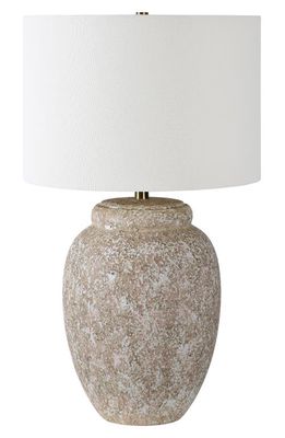 Renwil Wassily Ceramic Table Lamp in Painted Cream Off-White
