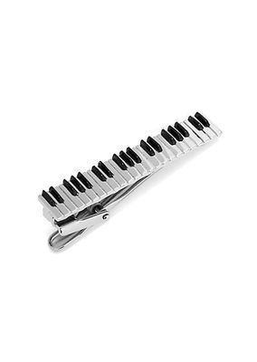 Reorder Piano Keys Metal Tie Clip