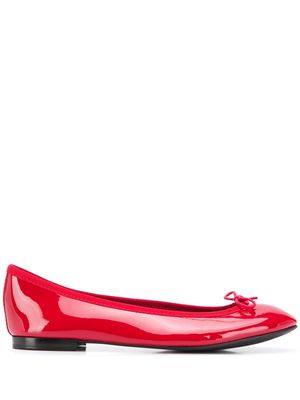 Repetto bow-embellished ballerina shoes - Red