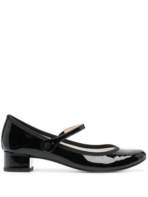 Repetto Lio Mary Jane 35mm leather pumps - Black