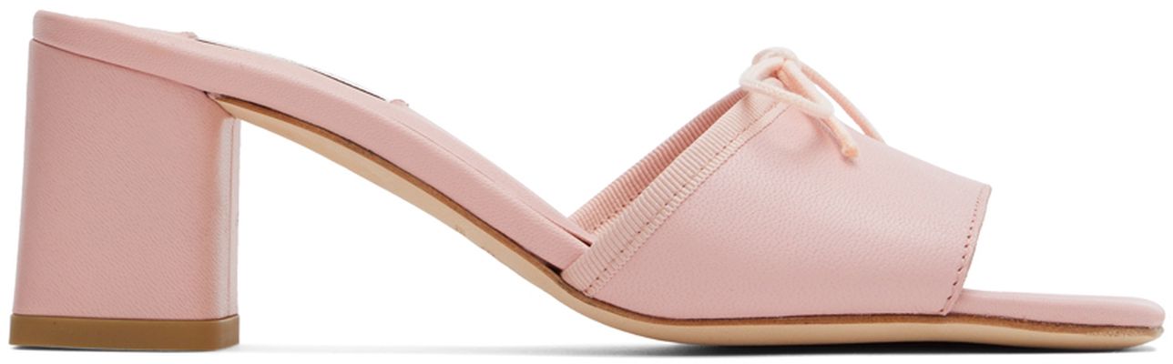 Repetto Pink Tiba Heeled Sandals
