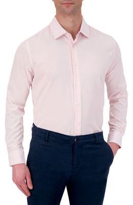 Report Collection 4X Stretch Slim Fit Microdot Dress Shirt in 24 Pink