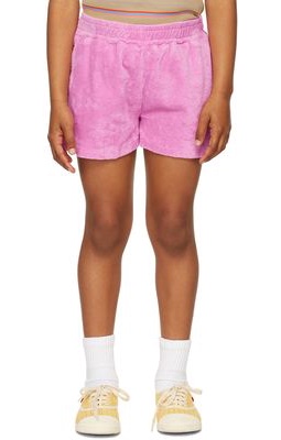Repose AMS Kids Pink Terrycloth Shorts