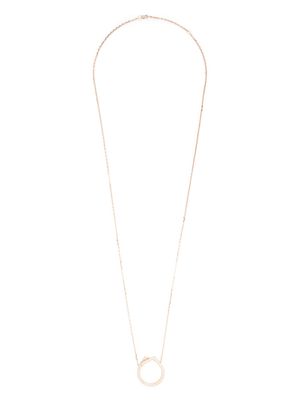 Repossi 18kt rose gold Antifer diamond pendant necklace - Pink