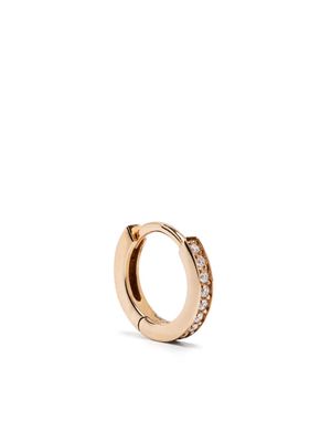 Repossi 18kt rose gold Berbere diamond hoop earring - Pink