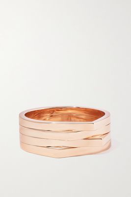 Repossi - Antifer 18-karat Rose Gold Ring - 56