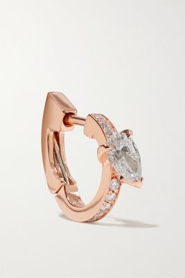 Repossi - Harvest 18-karat Rose Gold Diamond Single Earring - one size