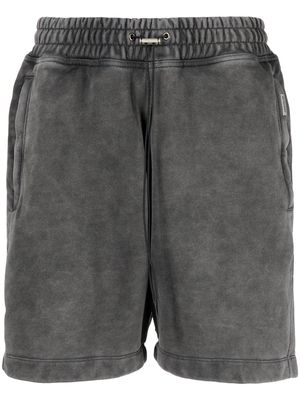 Represent Blank cotton track shorts - Grey