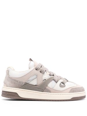 Represent Bully leather sneakers - Neutrals