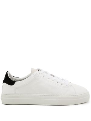 Represent contrasting heel-counter sneakers - White