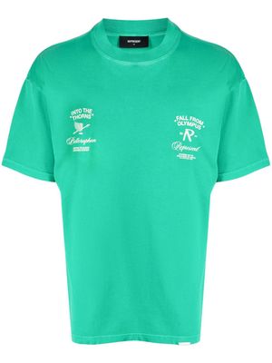 Represent Fall From Olympus T-shirt - Green