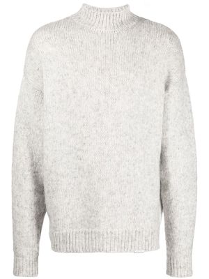 Represent high neck knitted jumper - Neutrals