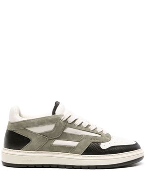 Represent Reptor panelled leather sneakers - White