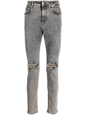 Represent ripped-detail denim jeans - Blue