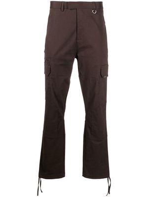 Represent skinny-cargo trousers - Brown