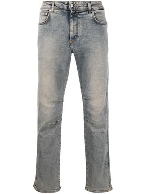 Represent slim-fit stone-washed jeans - Blue