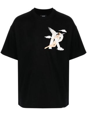 Represent Storms in Heaven-print T-shirt - Black