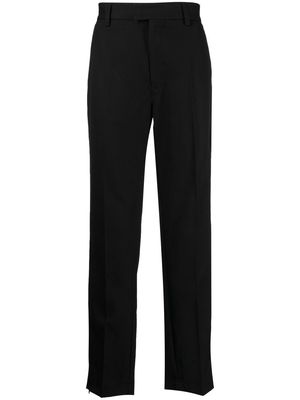 Represent straight-leg wool trousers - Black