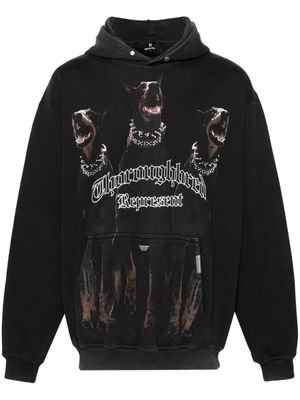 Represent Thoroughbred cotton hoodie - Black
