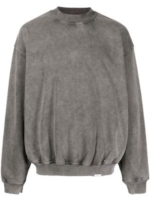 Represent tie-dye cotton sweatshirt - Grey