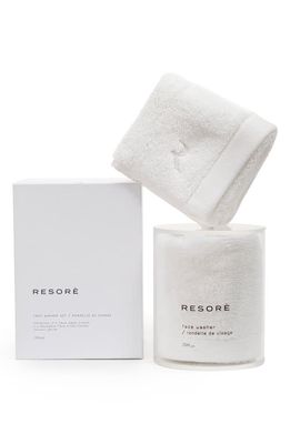 Resore ̀ Set of 2 Washcloths in White