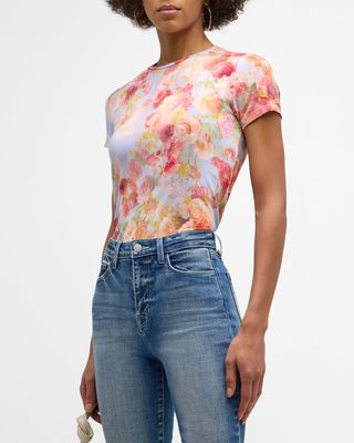 Ressi Floral Short-Sleeve Tee