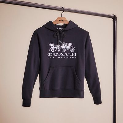 Restored Horse And Carriage Hoodie In Organic Cotton