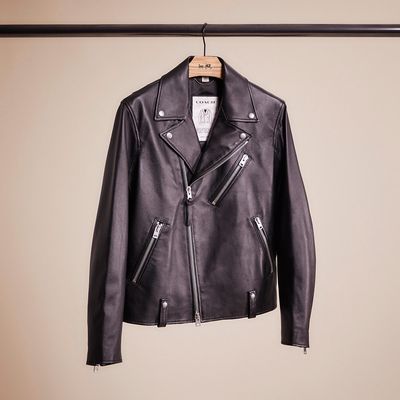 Restored Leather Moto Jacket