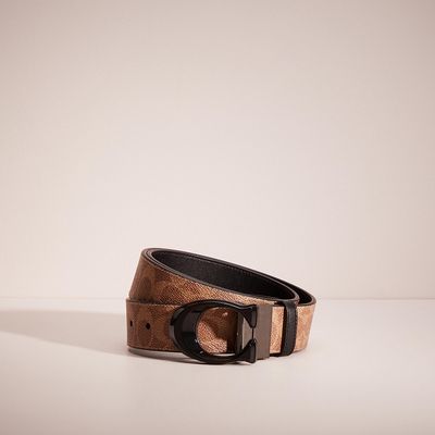 Restored Signature Buckle Cut To Size Reversible Belt, 38mm