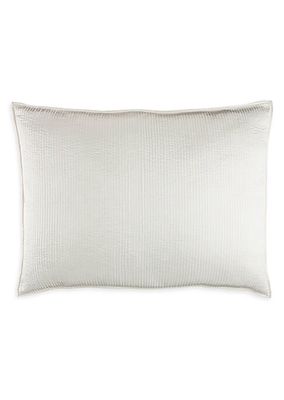 Retro Ivory Quilted Luxe Pillow