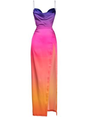 Retrofete Alyssa ombré gown - Multicolour