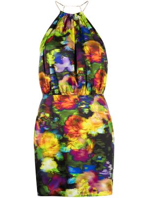 Retrofete Anahita floral-print silk dress - Multicolour