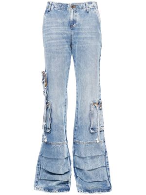 Retrofete Callum low-rise cargo jeans - Blue