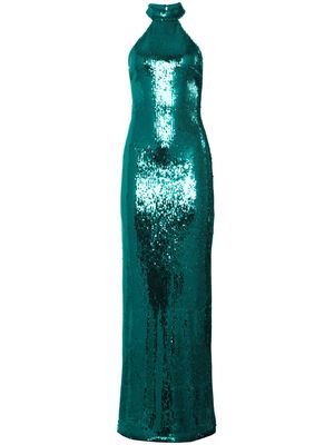 Retrofete Cora sequin-embellished maxi dress - Green