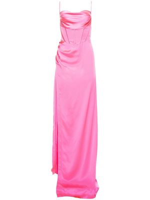Retrofete draped maxi dress - Pink