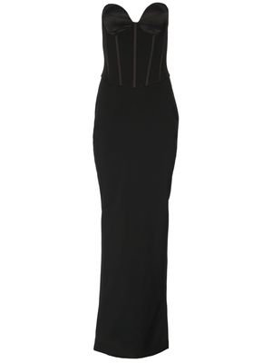 Retrofete Emma leopard-print midi dress - BLACK