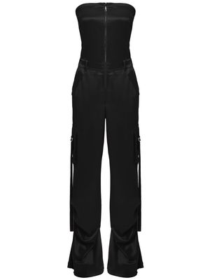 Retrofete Estrella strapless jumpsuit - Black