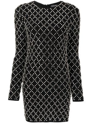 Retrofete Harlowe crystal-embellished minidress - Black