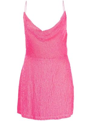 Retrofete Jill sequin-embellished minidress - Pink