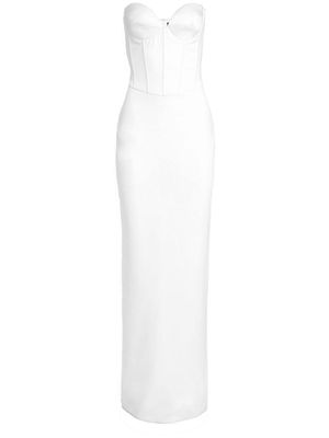 Retrofete Luna balconette gown - White