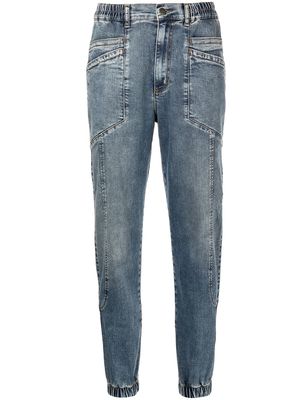 Retrofete Myla tapered-leg jeans - Blue