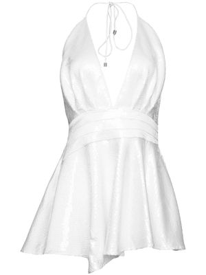 Retrofete Natasha sequin-embellished dress - White
