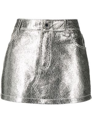 Retrofete Nico mini skirt - Silver