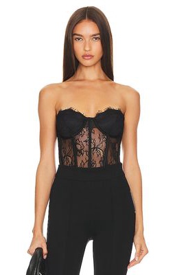 retrofete Otto Bodysuit in Black