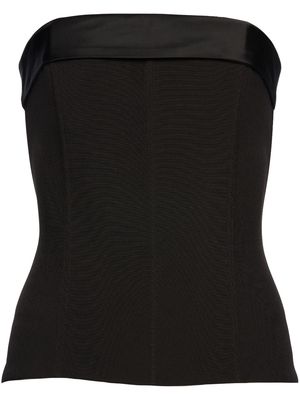 Retrofete Sharae strapless top - Black